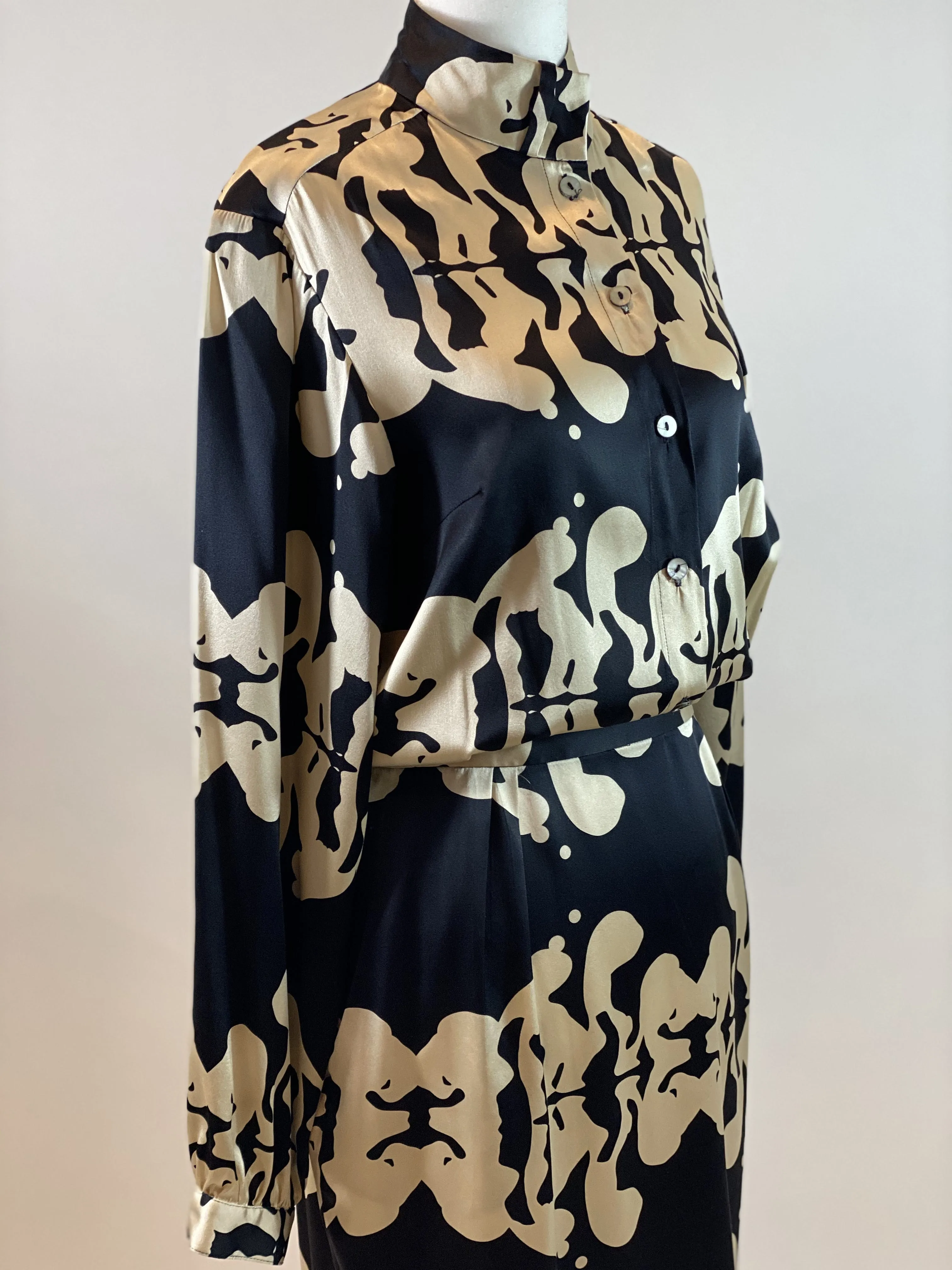 00's Abstract Print Dress by Mara Hoffman