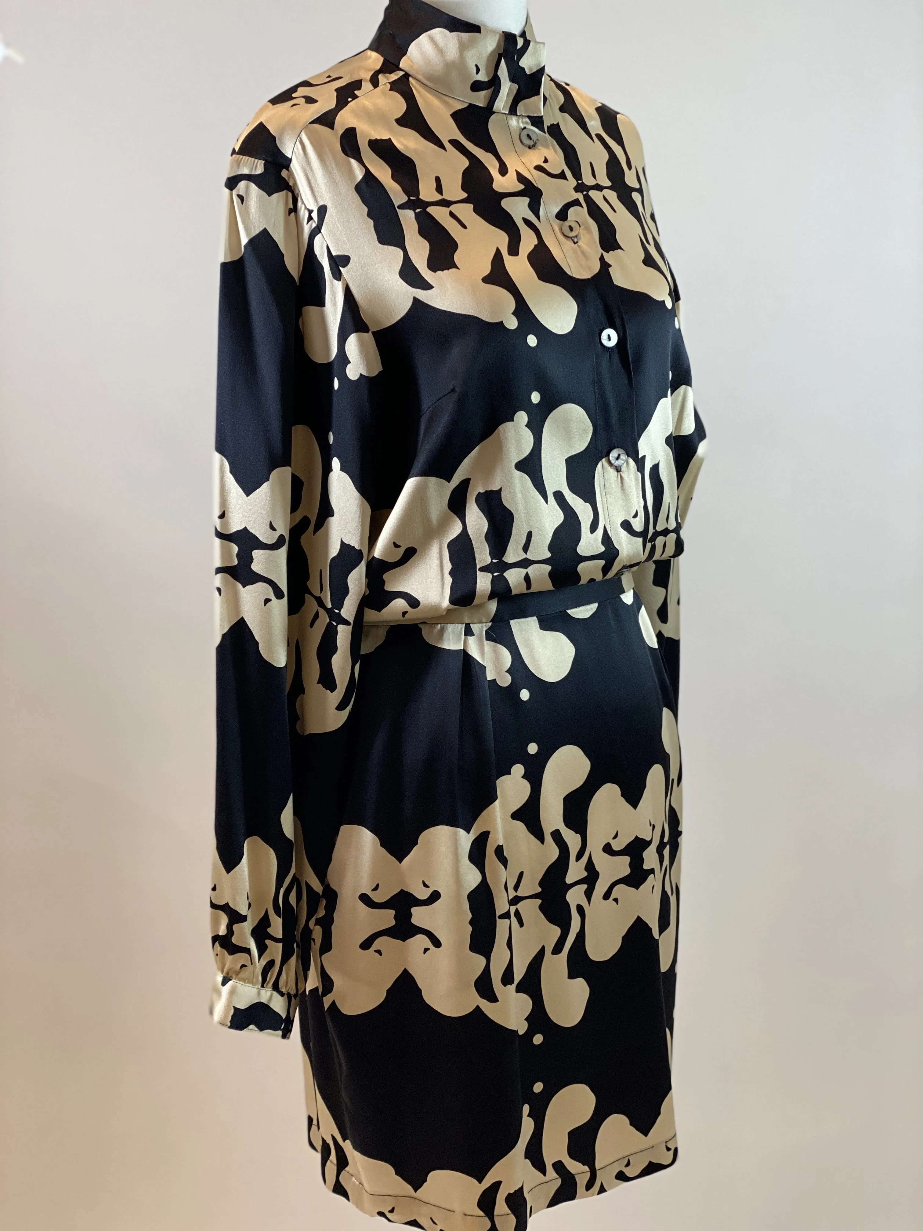 00's Abstract Print Dress by Mara Hoffman