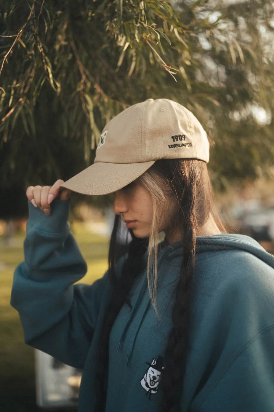 1909 AHN JUNG GEUN FLAG DAD HAT (GREEN)