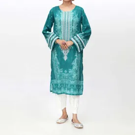 1PC- Embroidered & Digital Printed Lawn Shirt PS4220