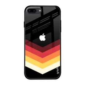 Abstract Arrow Pattern Glass Case For iPhone 7 Plus