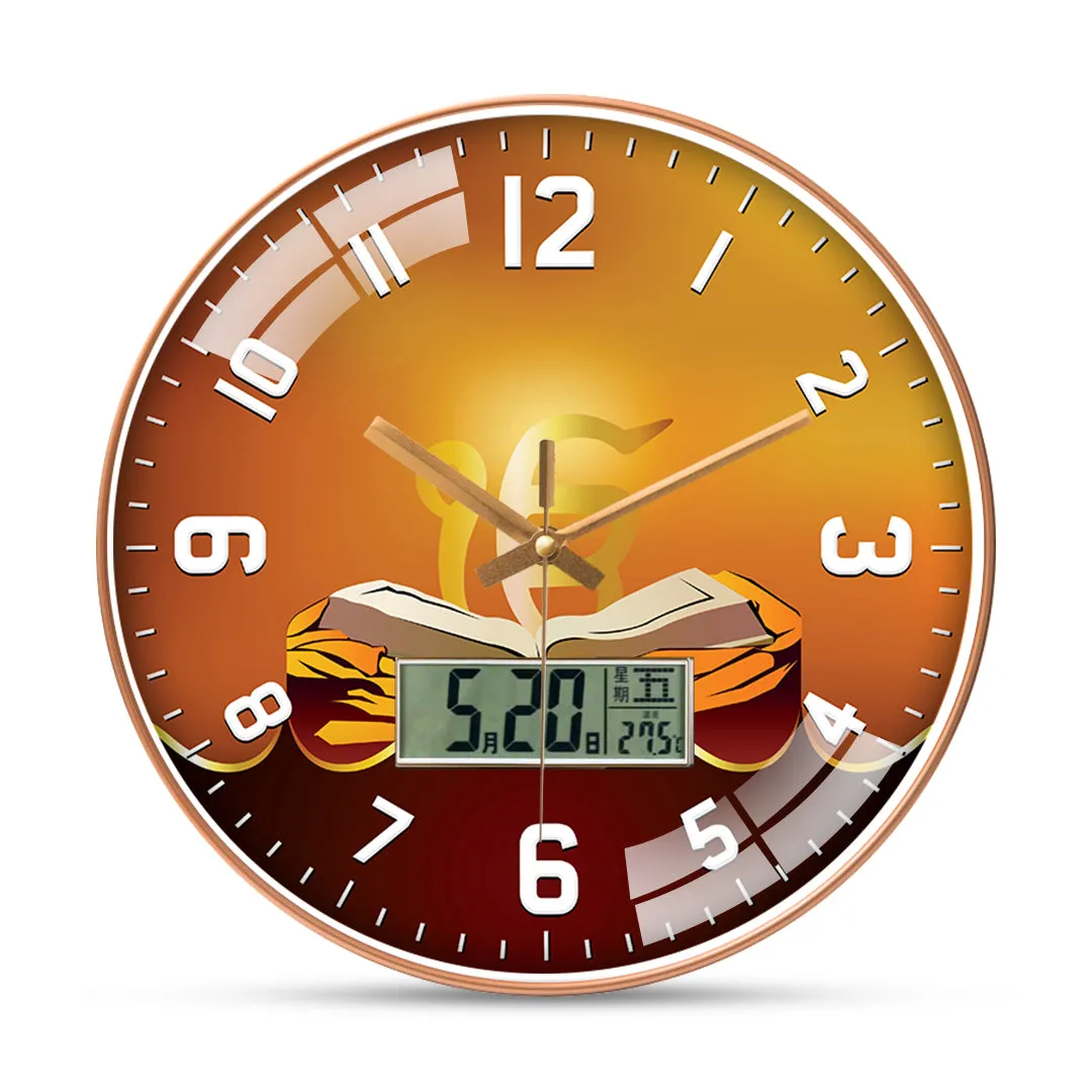 Abstract sikhism wall clock