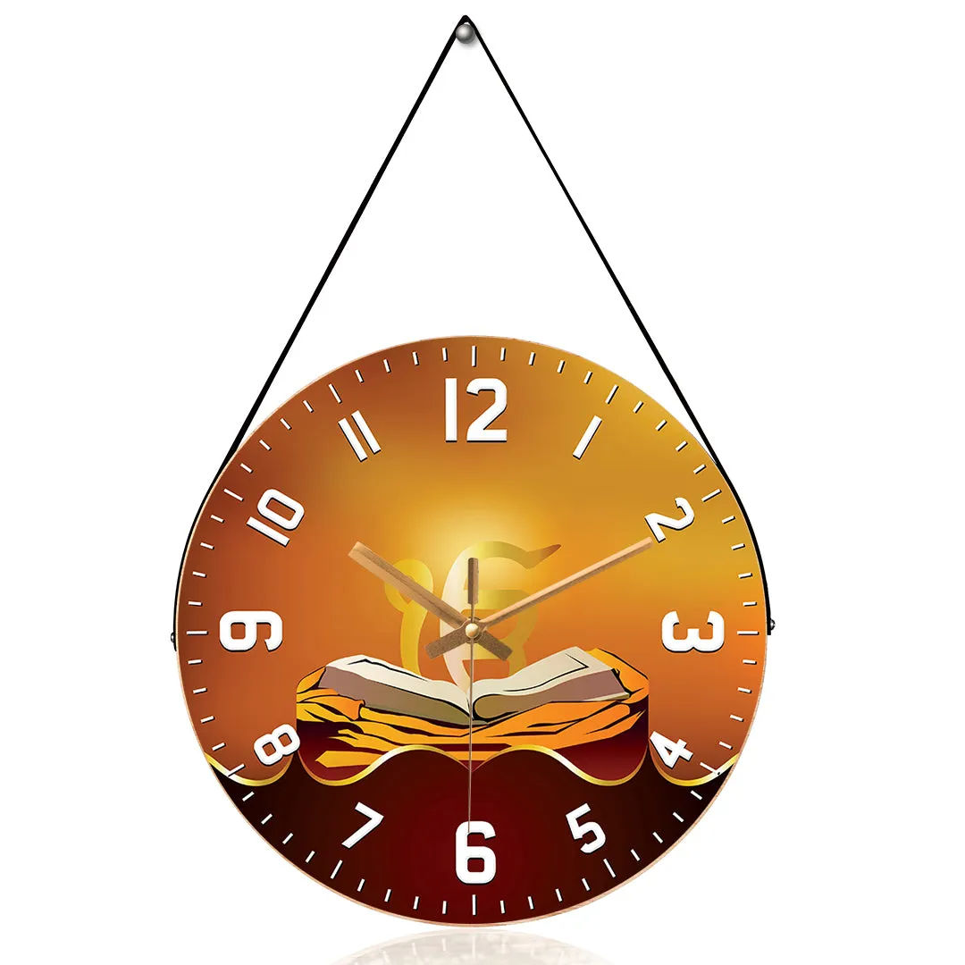 Abstract sikhism wall clock