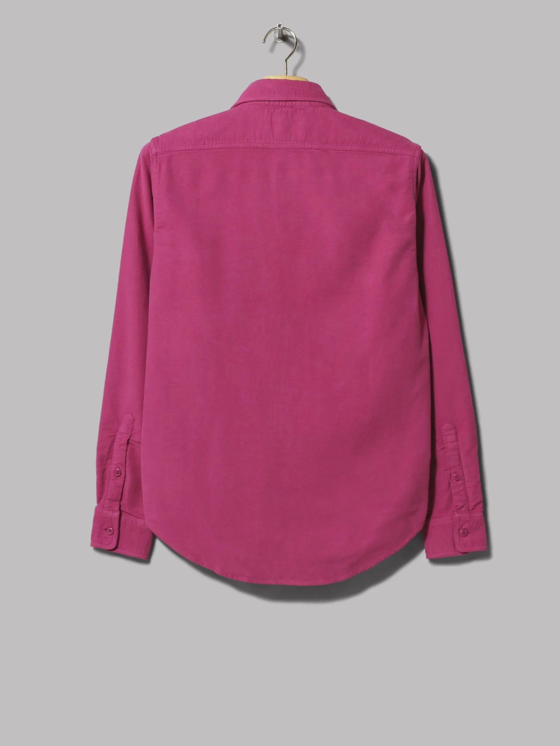 Adsum Italian Moleskin Workshirt (Magenta)