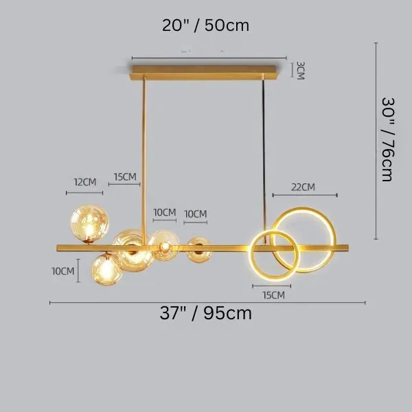 Afnari Linear Chandelier