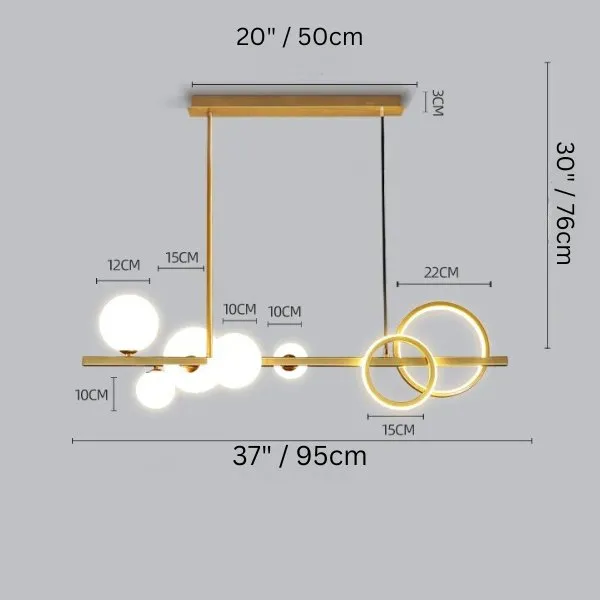 Afnari Linear Chandelier