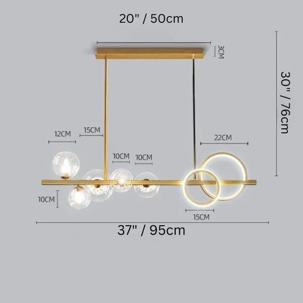 Afnari Linear Chandelier