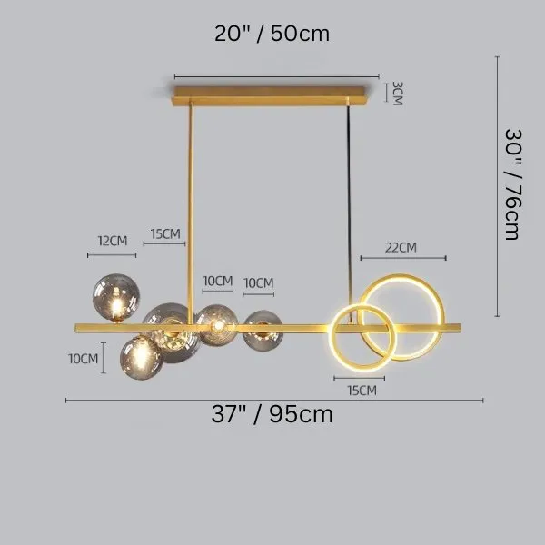 Afnari Linear Chandelier