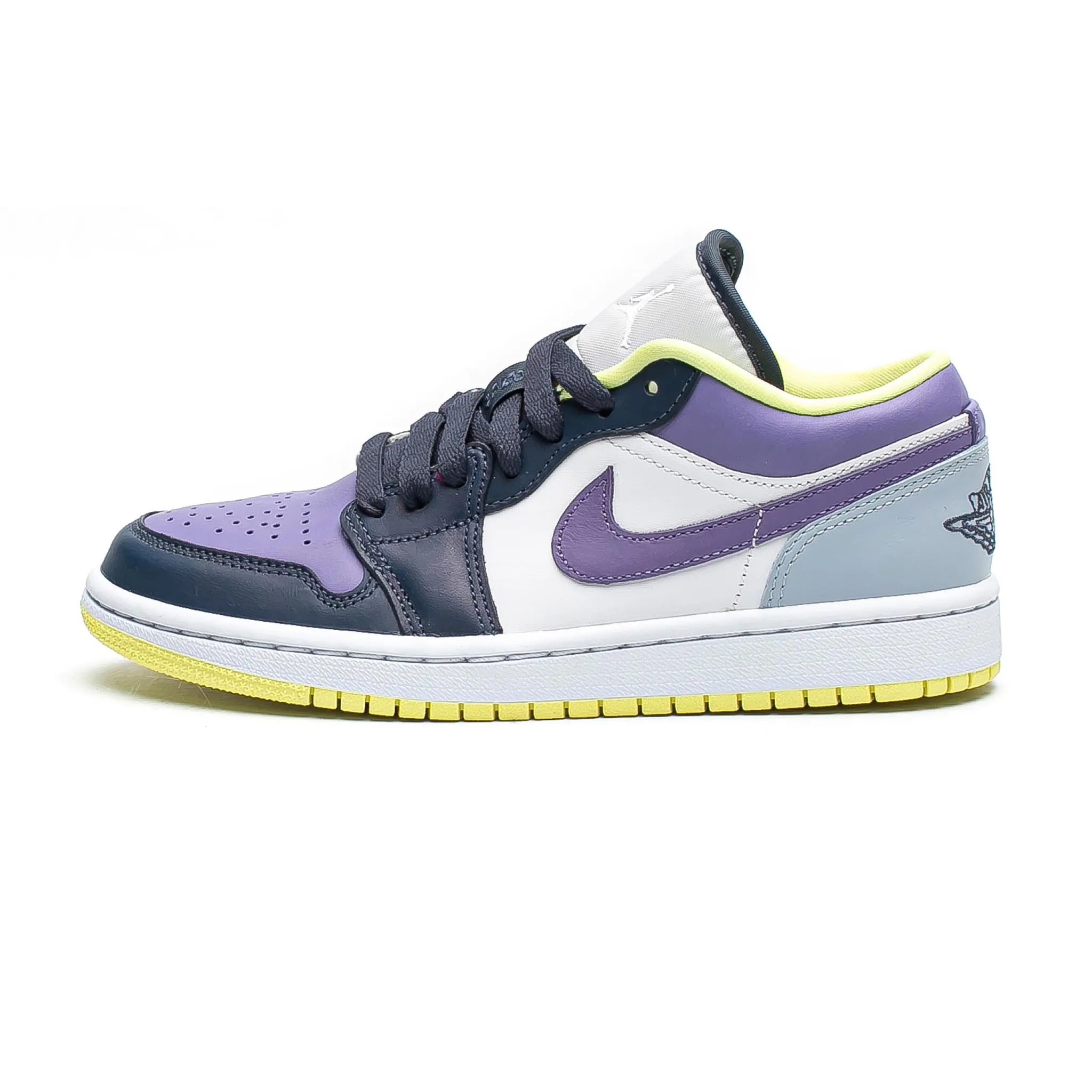 Air Jordan 1 Low SE 'Mismatched' Purple/Magenta