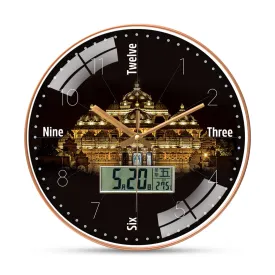 Akshardham swaminarayan wall clock