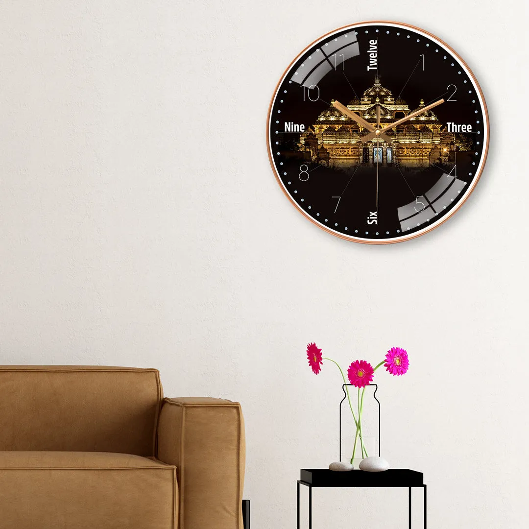 Akshardham swaminarayan wall clock