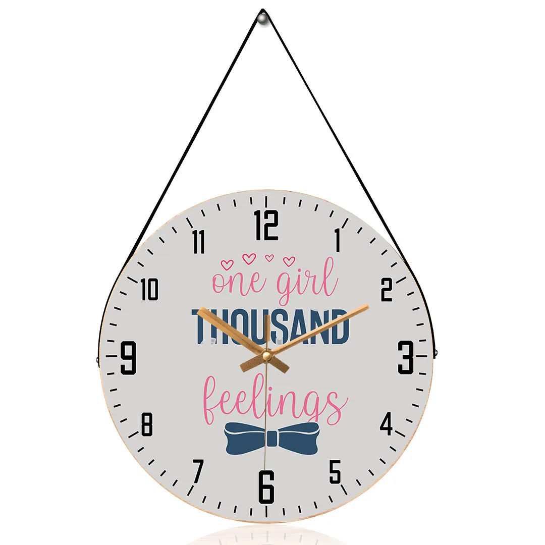 Amazing baby quote wall clock