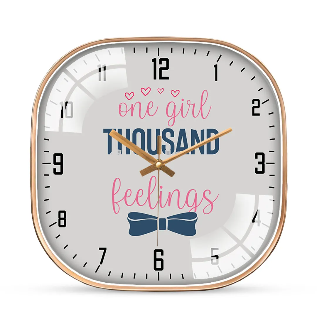 Amazing baby quote wall clock