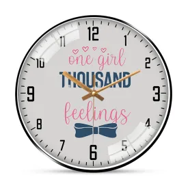 Amazing baby quote wall clock