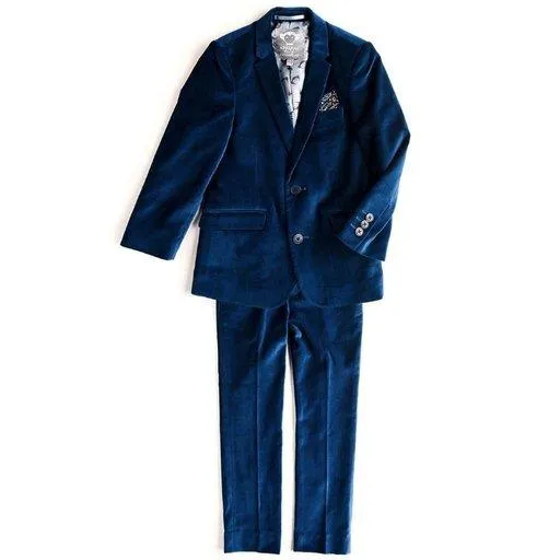 Appaman Mod Boys Slim-Fit Seaport Velvet Suit - Stylish S8SU9 for Special Occasions