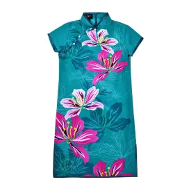 【BAUHINIA】100% Silk Cheongsam -Junior