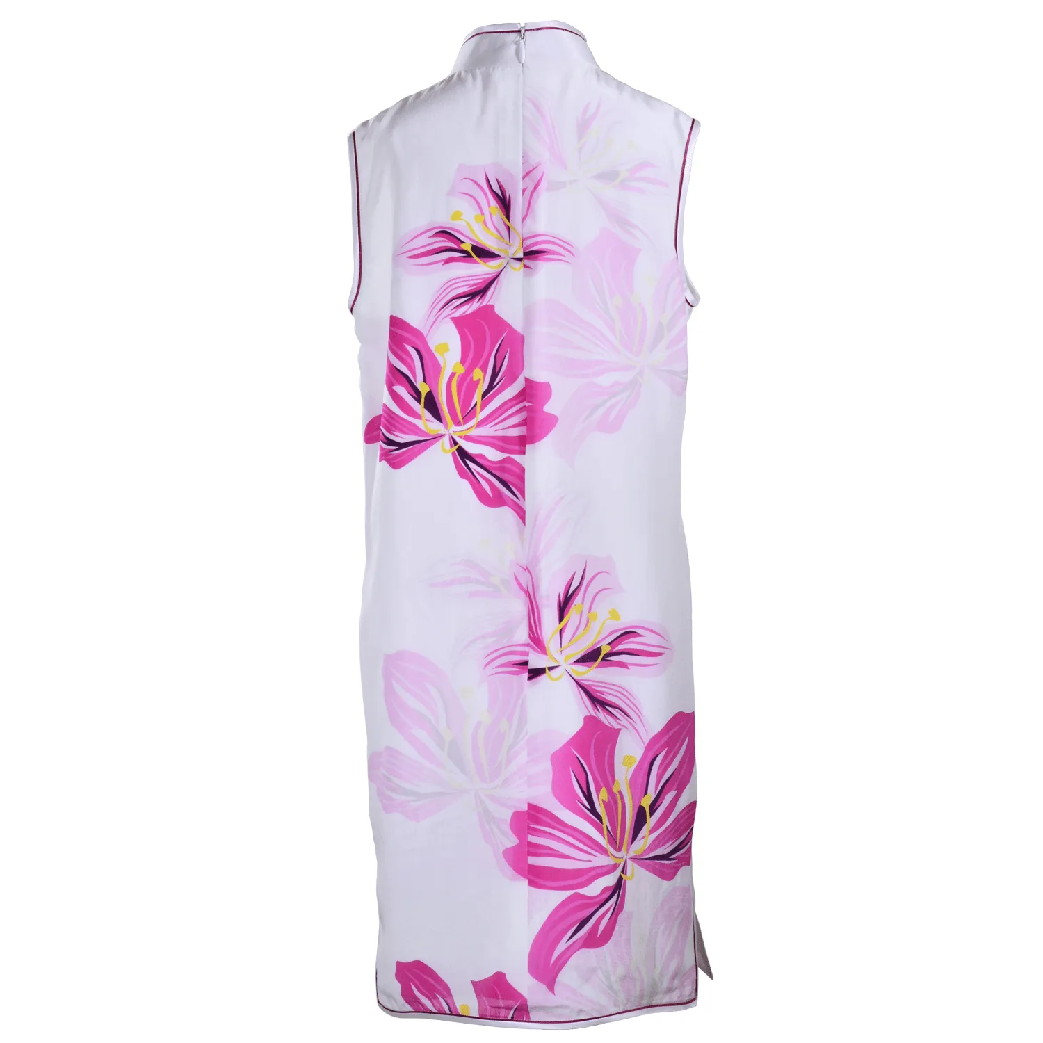 【BAUHINIA】100% Silk Cheongsam with Crystals -Junior