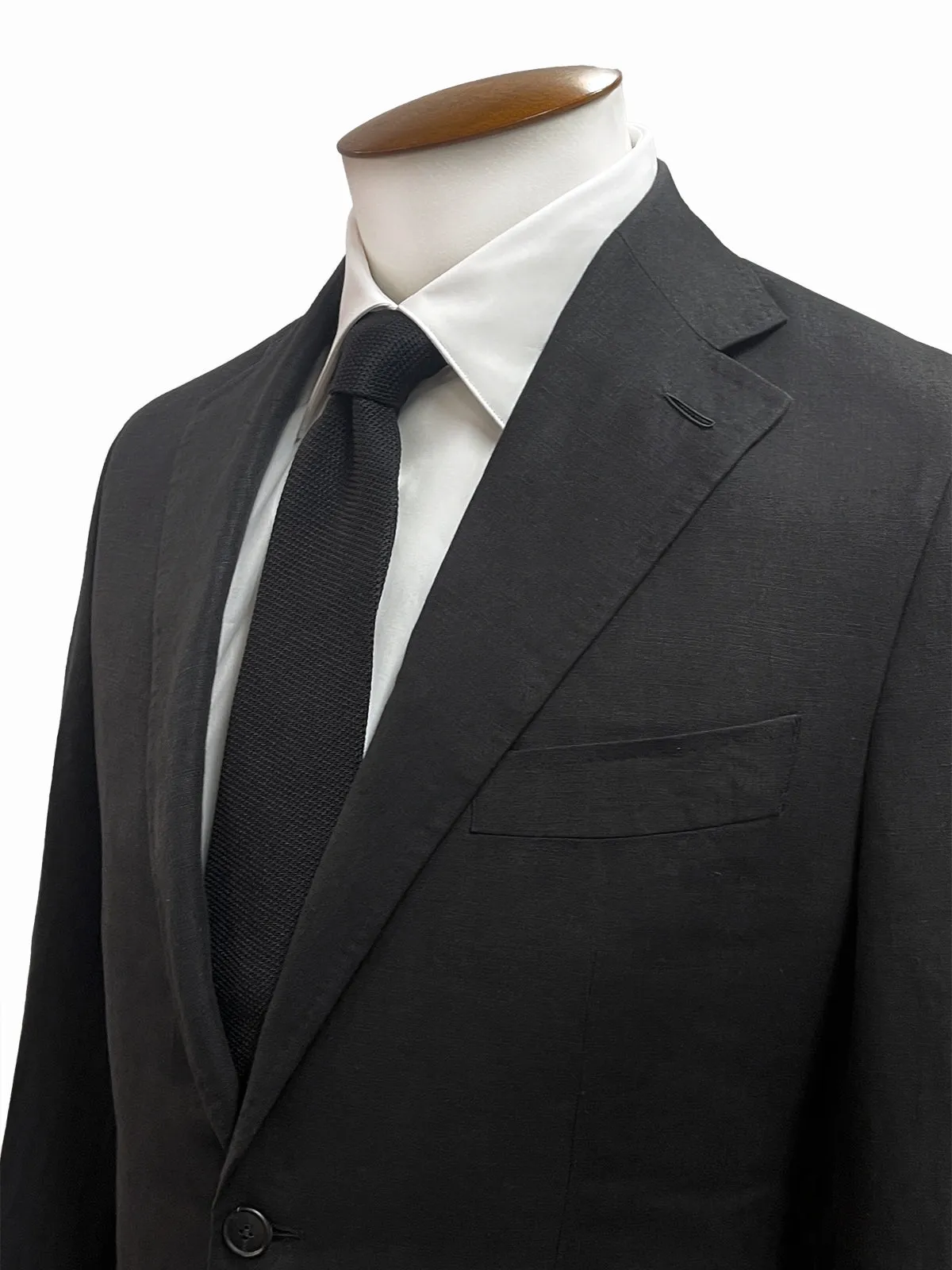 Bayer Linen Suit - Schwarz