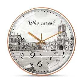 Beautiful architecture oxford city wall clock