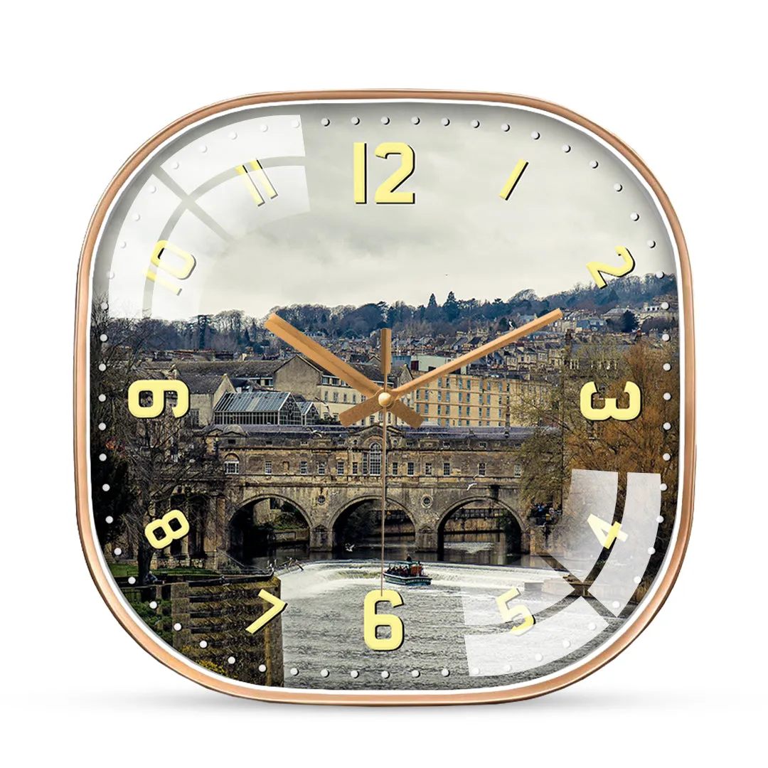 Beautiful bath city wall clock