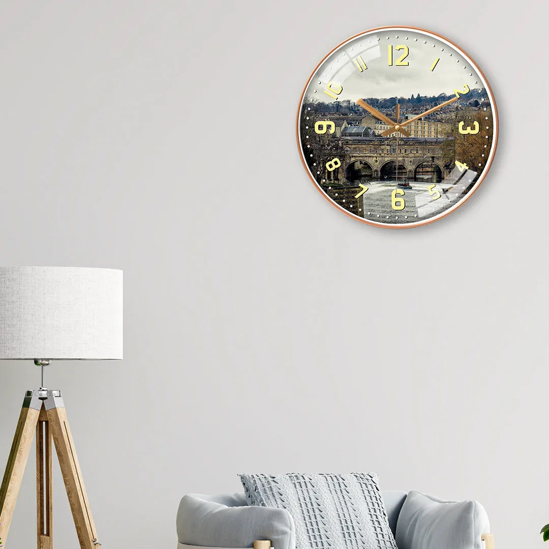 Beautiful bath city wall clock