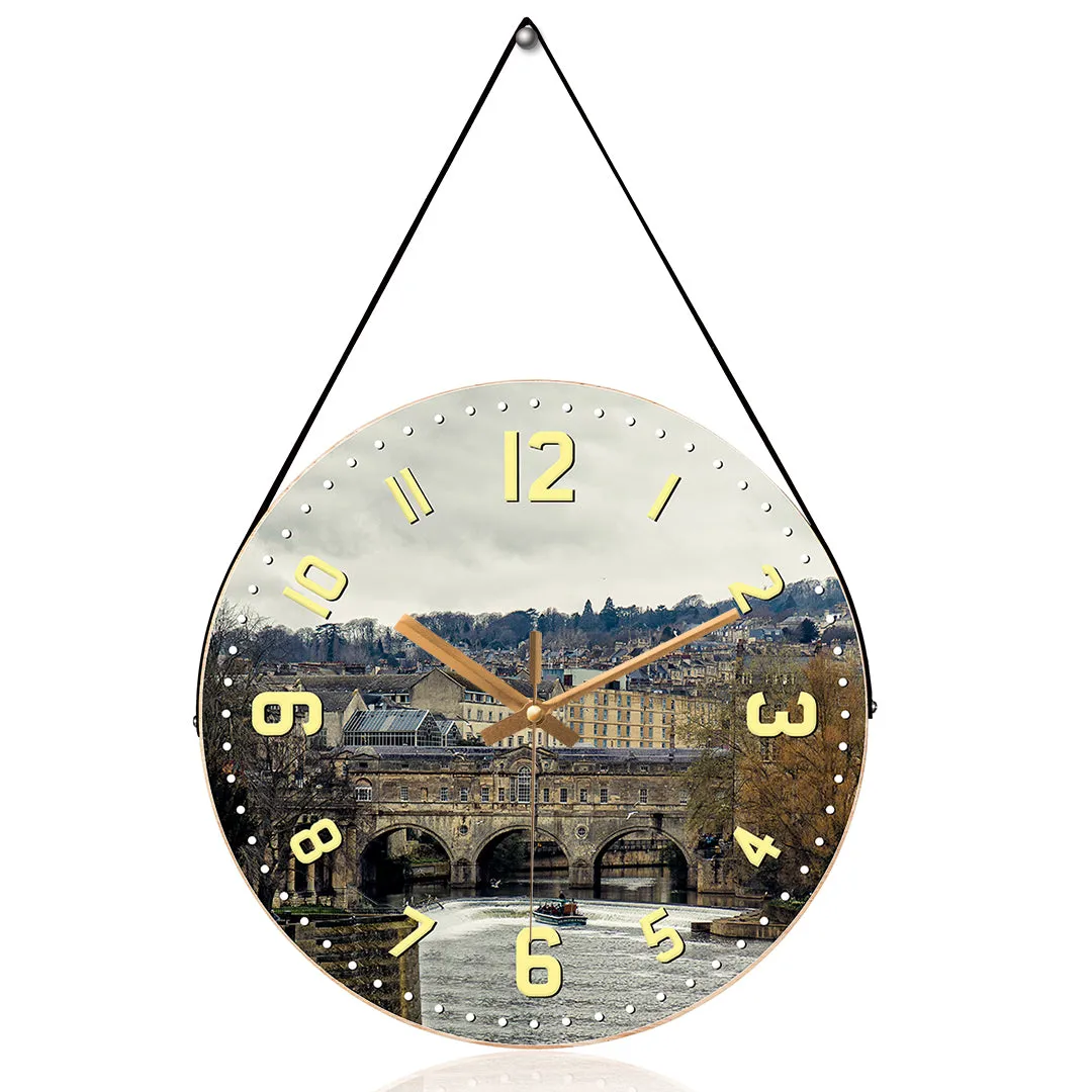 Beautiful bath city wall clock