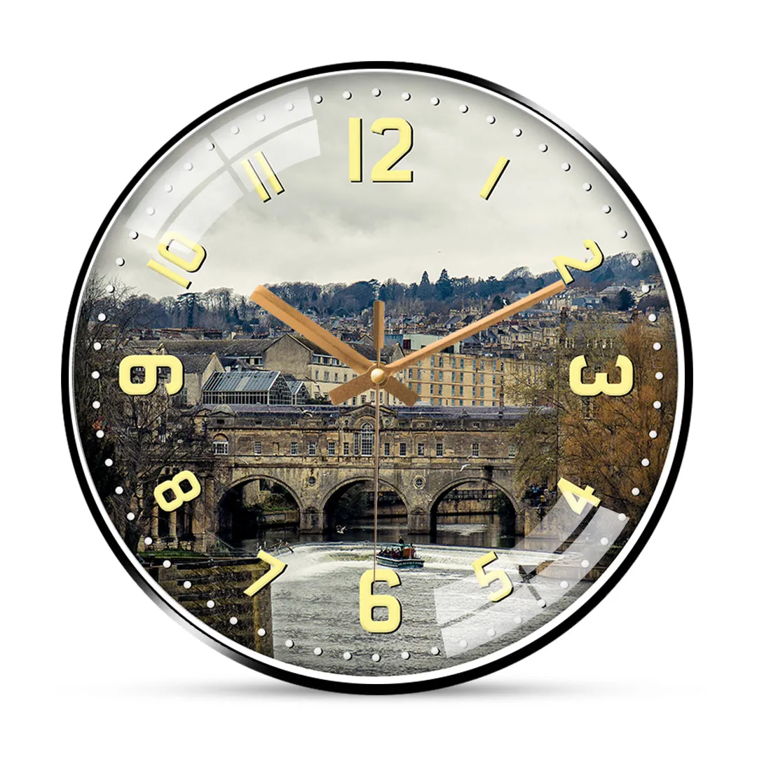 Beautiful bath city wall clock