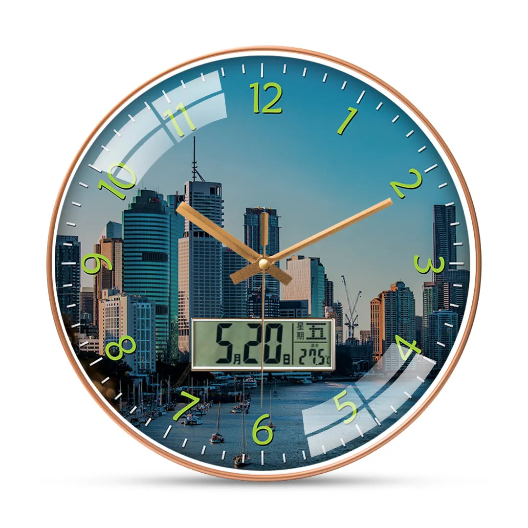 Beautiful Brisbane Wall Clock