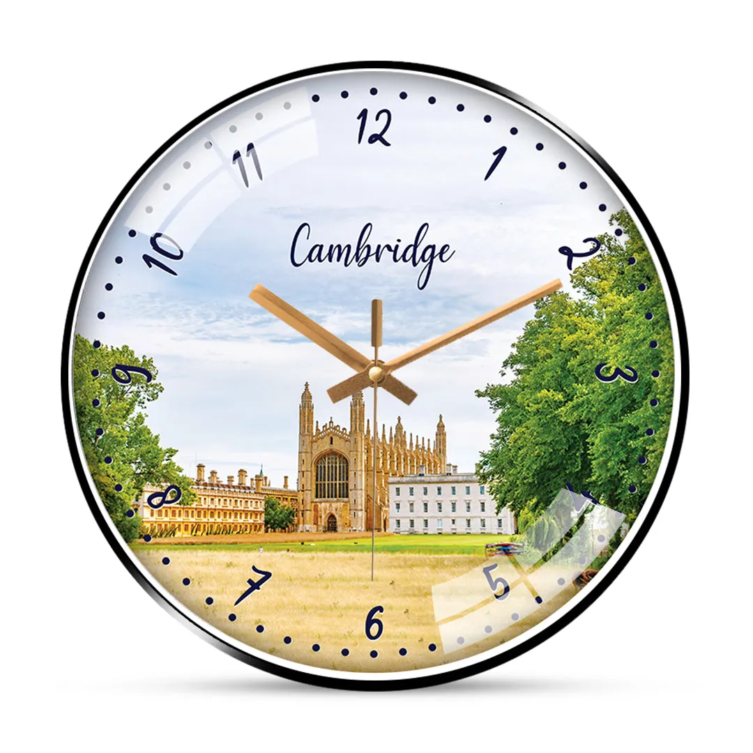 Beautiful cambridge city wall clock