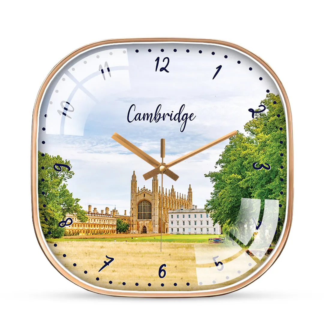 Beautiful cambridge city wall clock