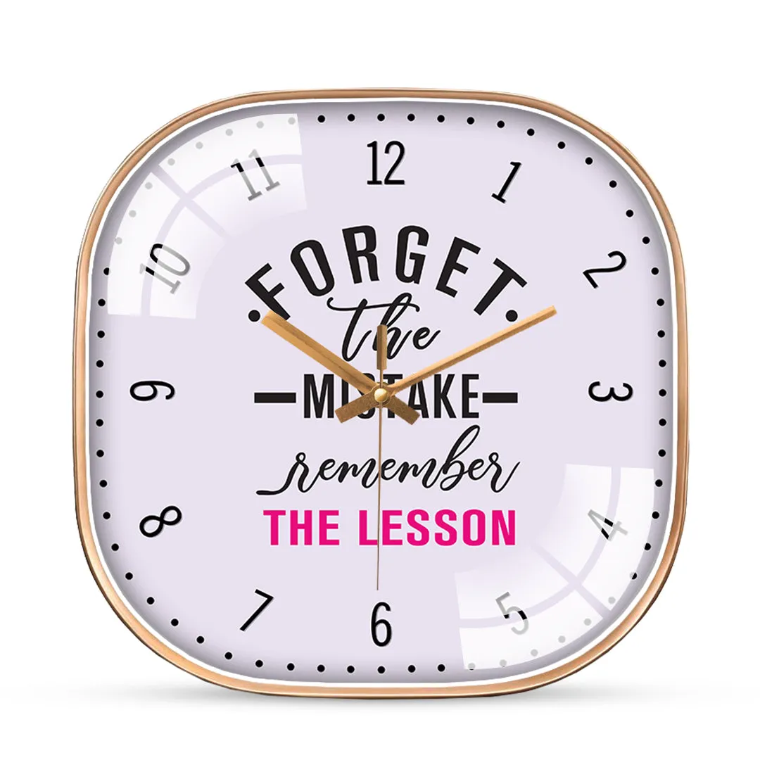 Beautiful encouraging quotes Wall Clock