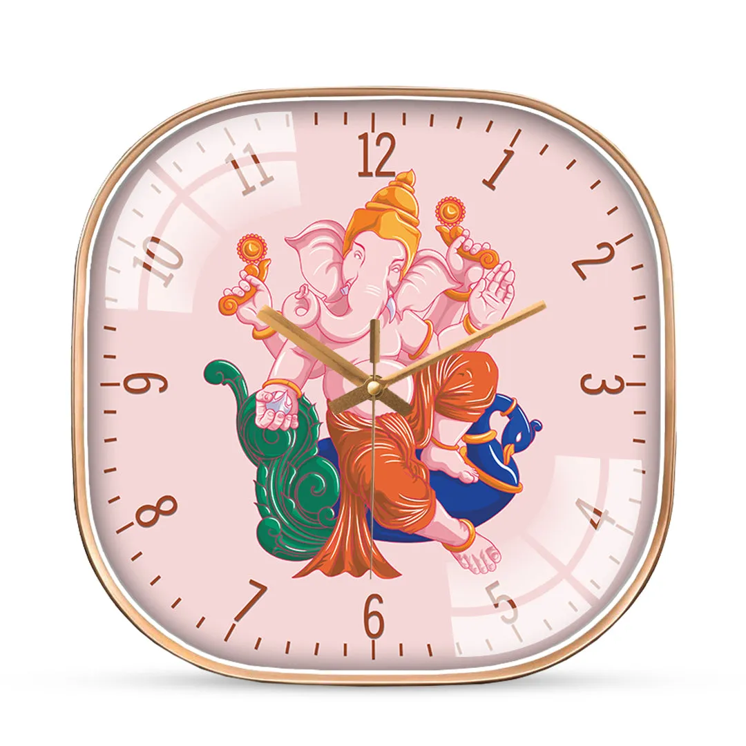 Beautiful ganesha wall clock