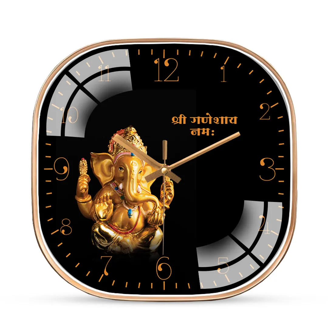 Beautiful ganesha wall clock