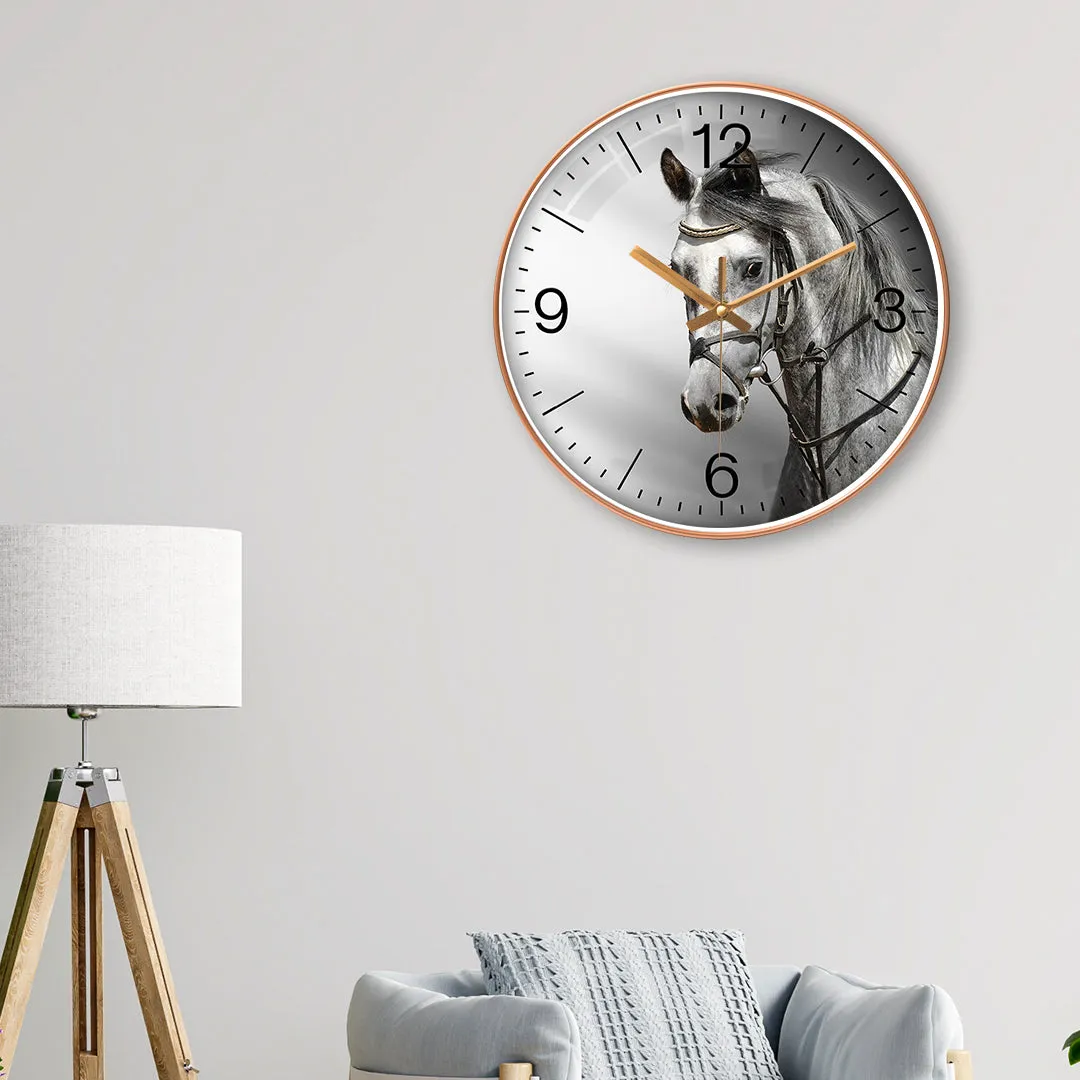 Beautiful horse wall clock