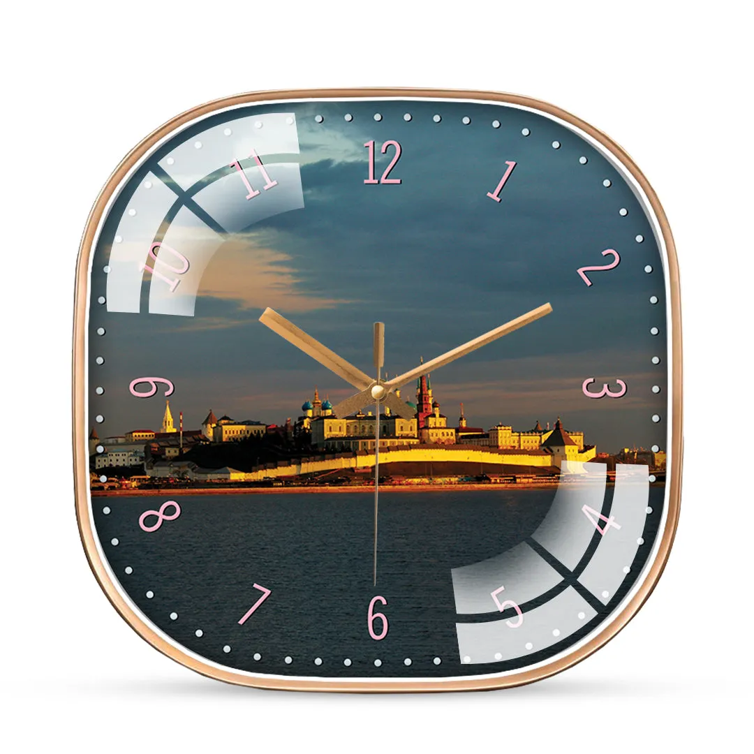 Beautiful kazan city wall clock