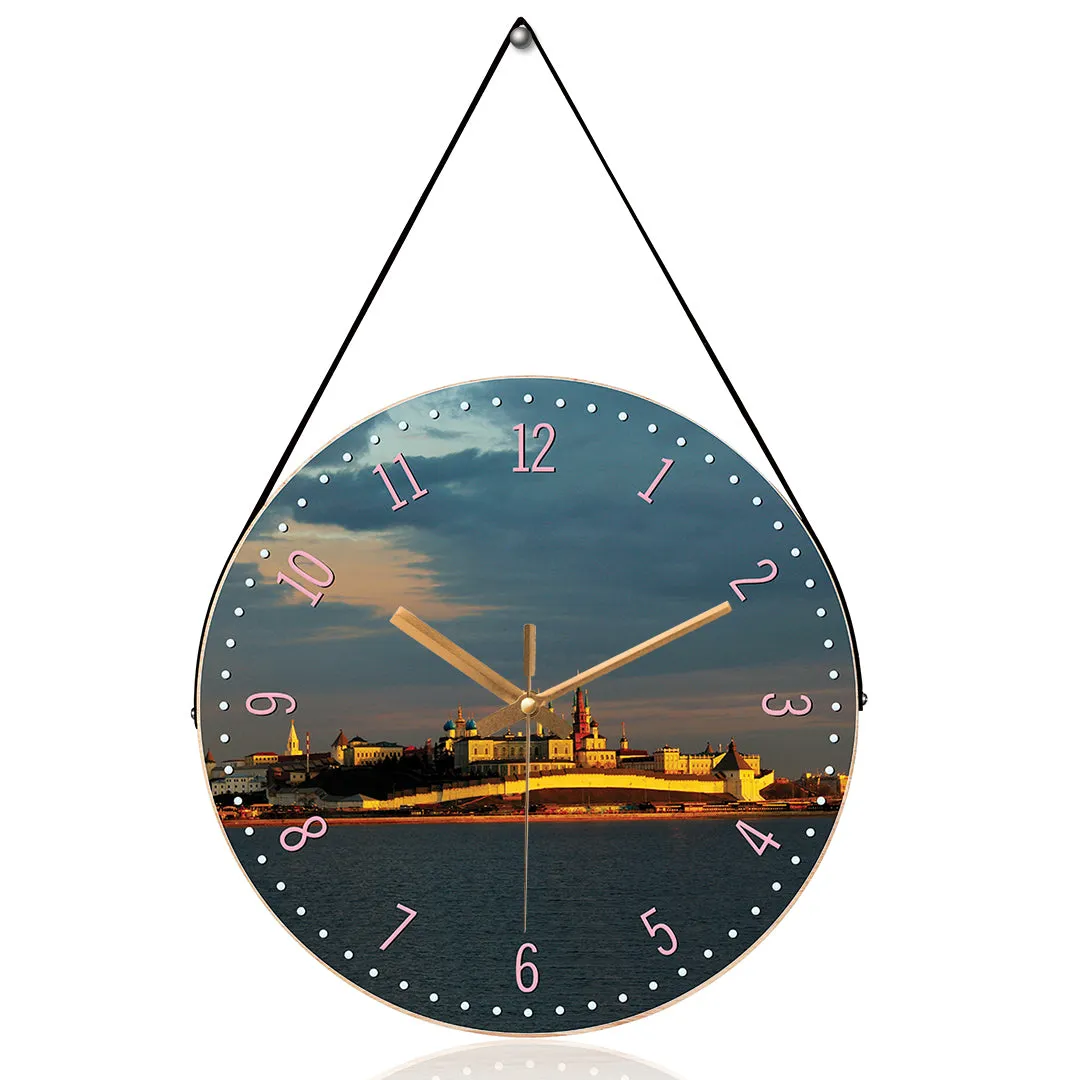 Beautiful kazan city wall clock