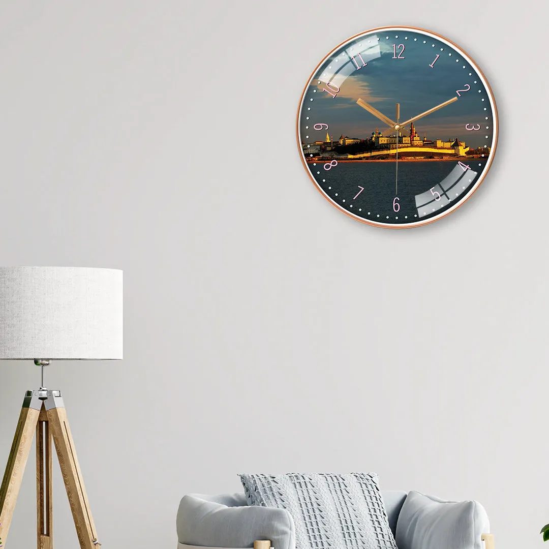 Beautiful kazan city wall clock