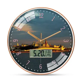 Beautiful kazan city wall clock