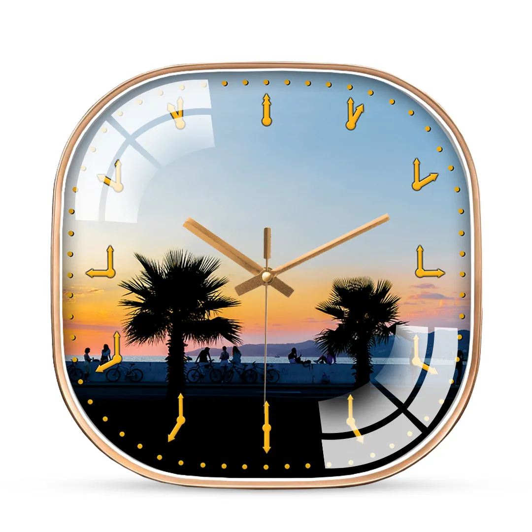 Beautiful sochi city wall clock