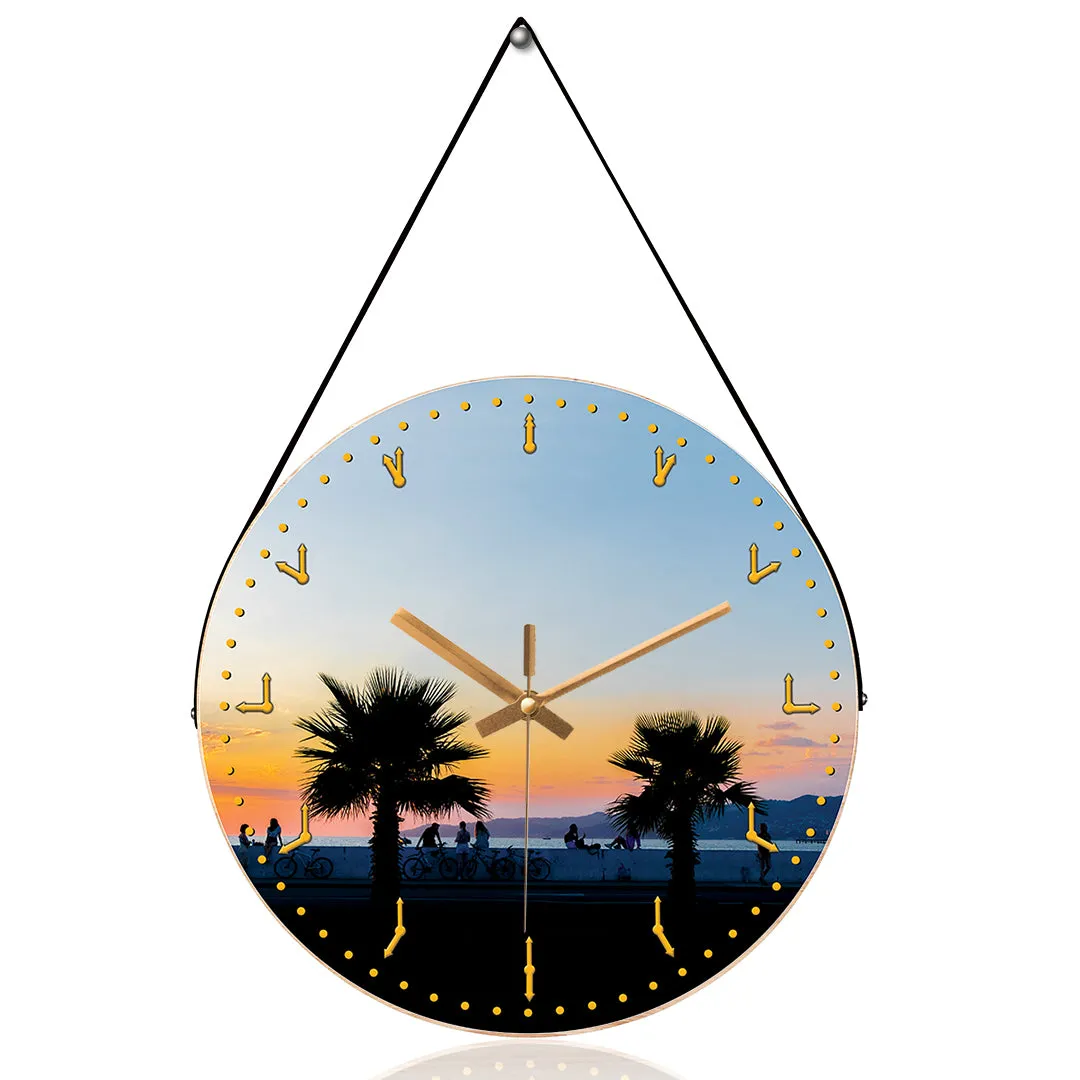 Beautiful sochi city wall clock