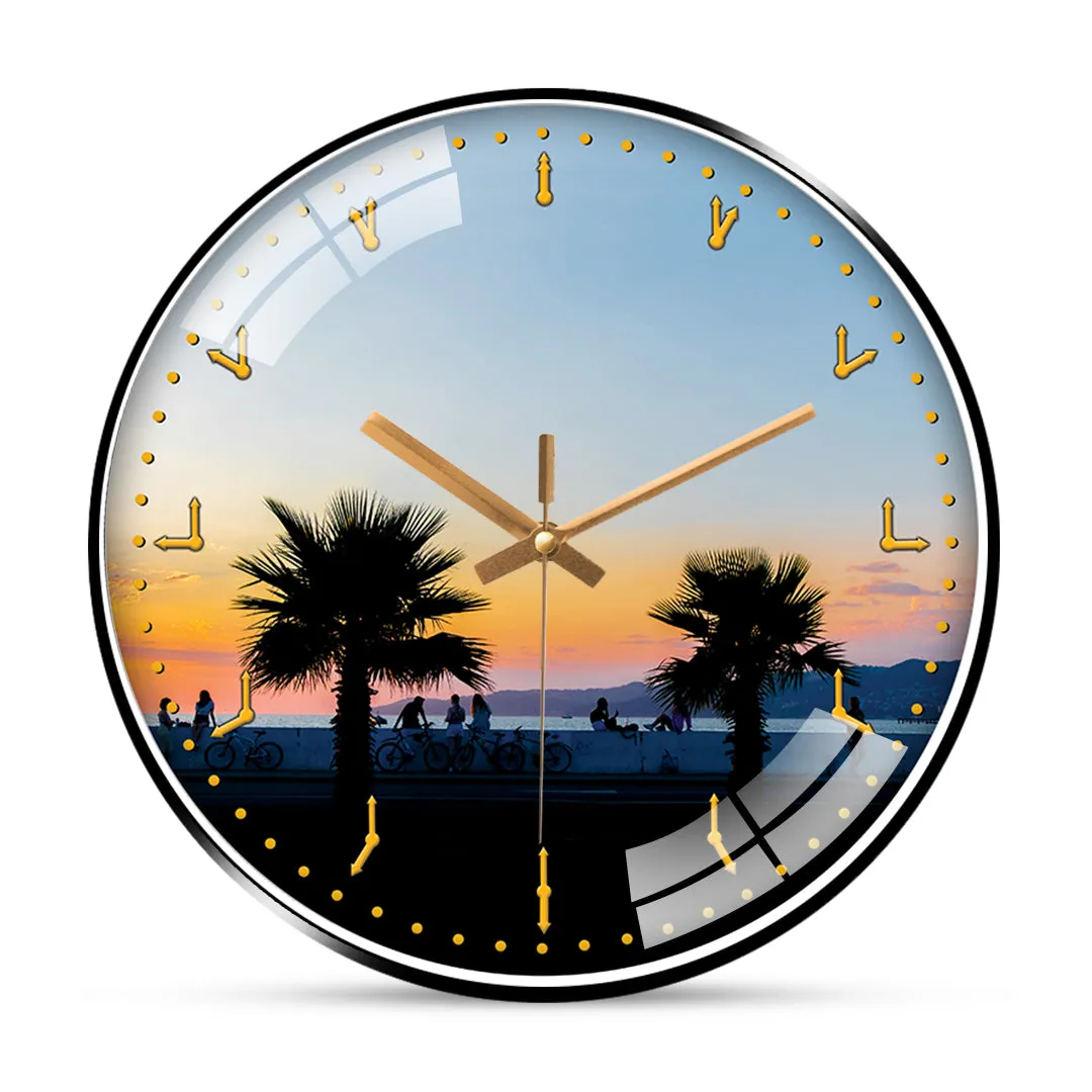 Beautiful sochi city wall clock