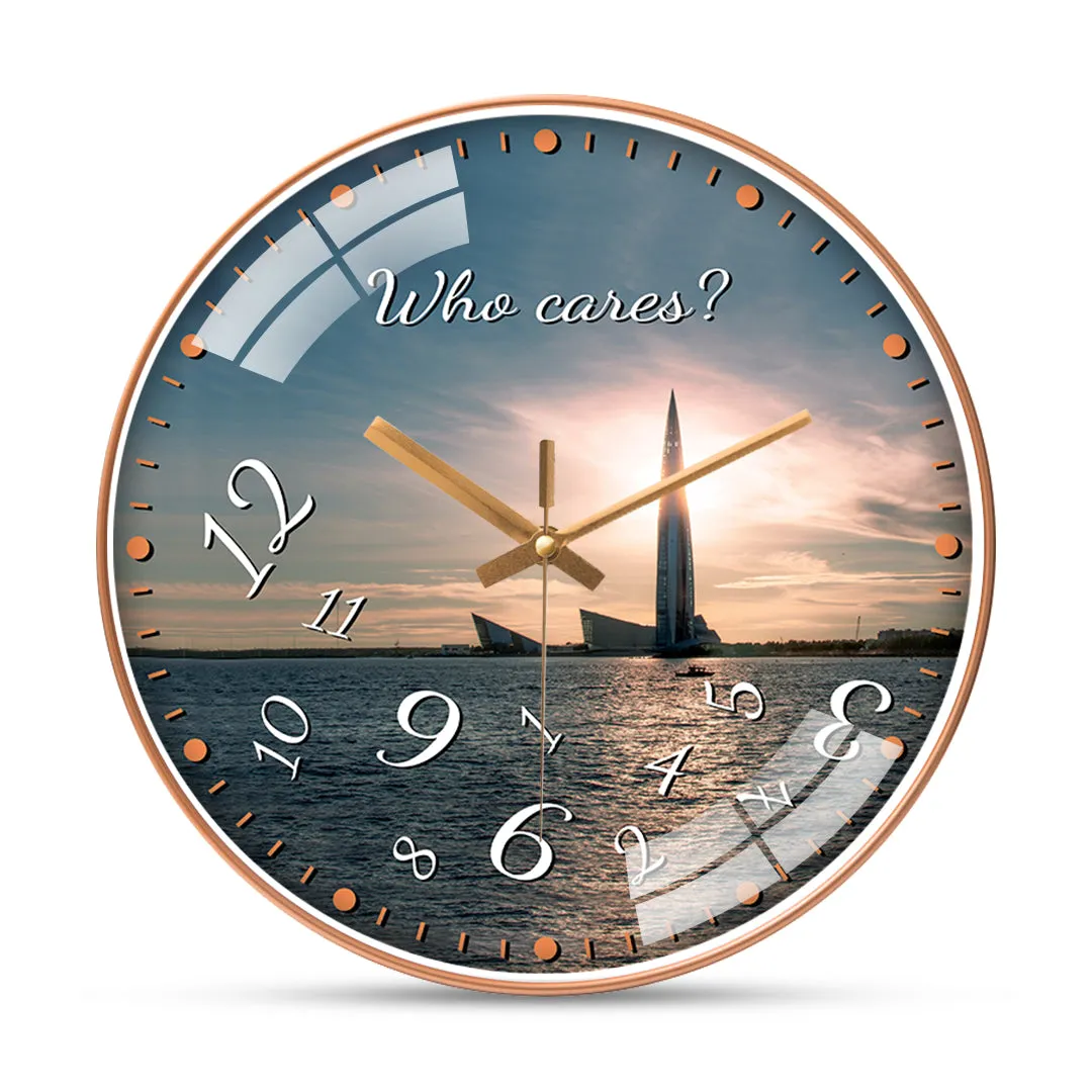 Beautiful st. petersburg city wall clock