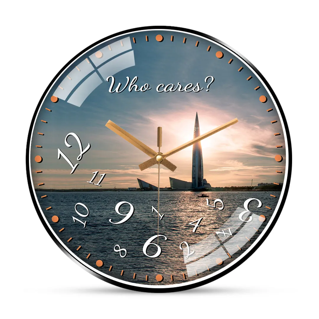 Beautiful st. petersburg city wall clock