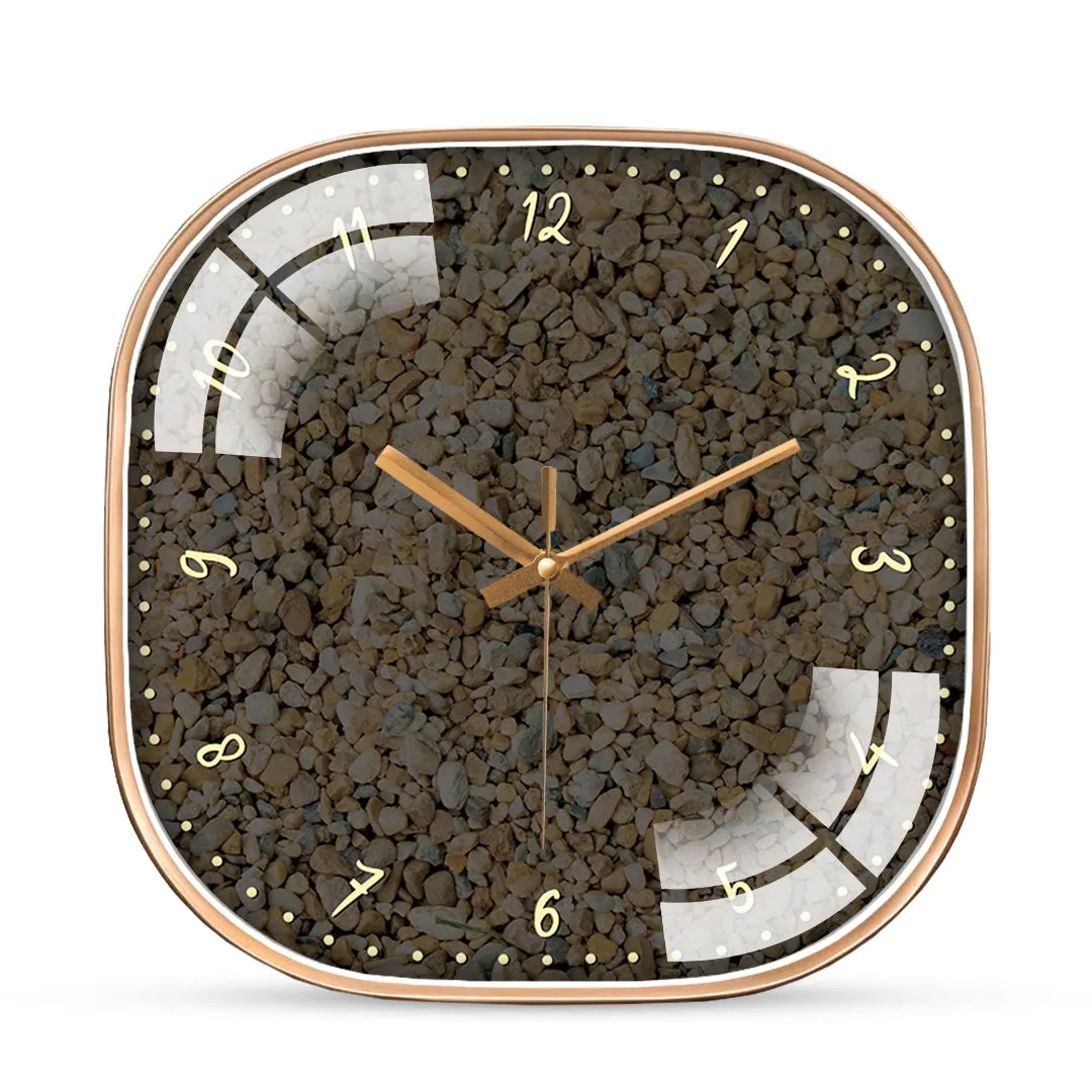 Beautiful stone wall clock