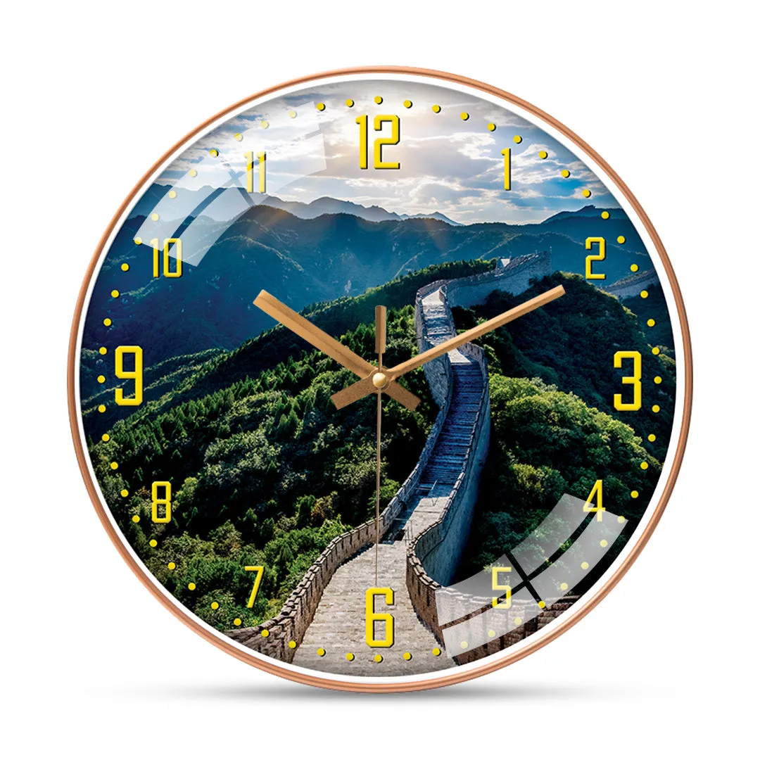 Beautiful wall of china wall clock