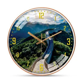 Beautiful wall of china wall clock