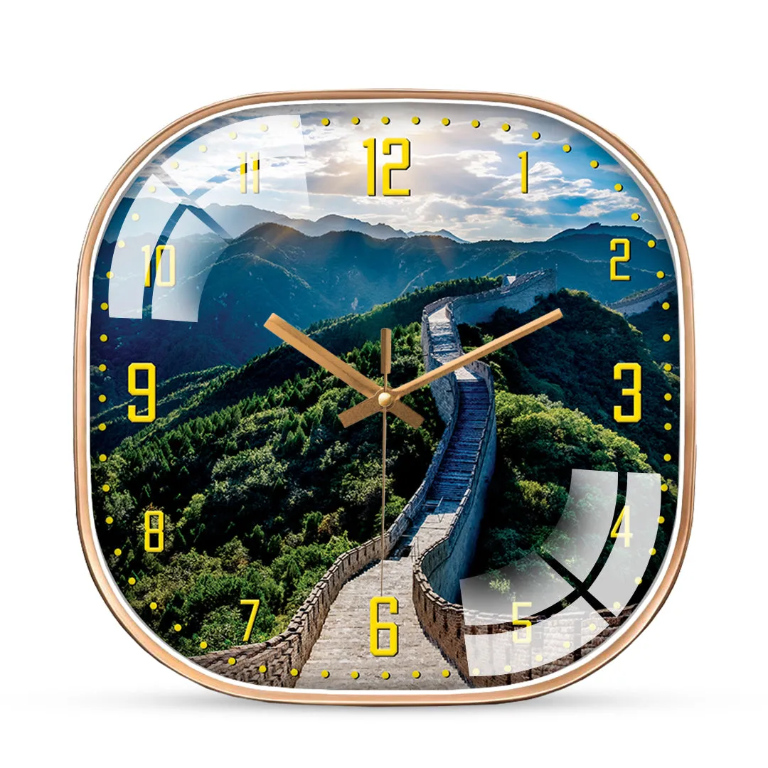 Beautiful wall of china wall clock