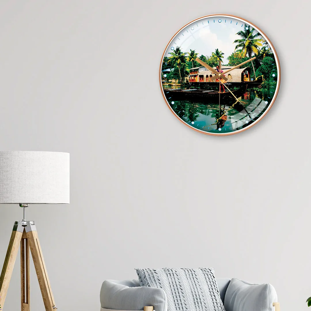 Beauty of kerala wall clock