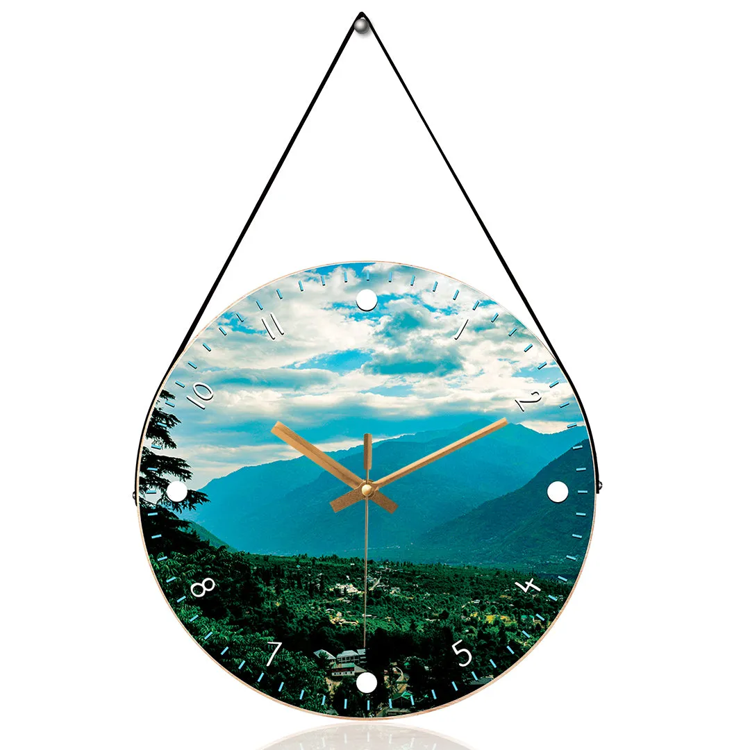 Beauty of manali wall clock