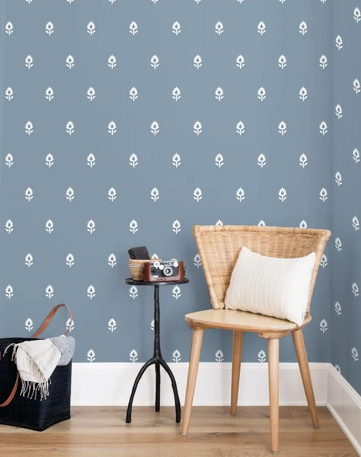 Block Print Wallpaper